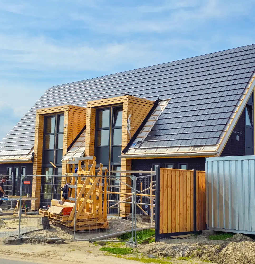 chantier d'un nouveau quartier